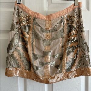 Guess sequin mini skirt